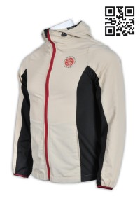 J499 design zipper coat jackets club association mixed coat Non-Profit Organization  NOP group supplier company
